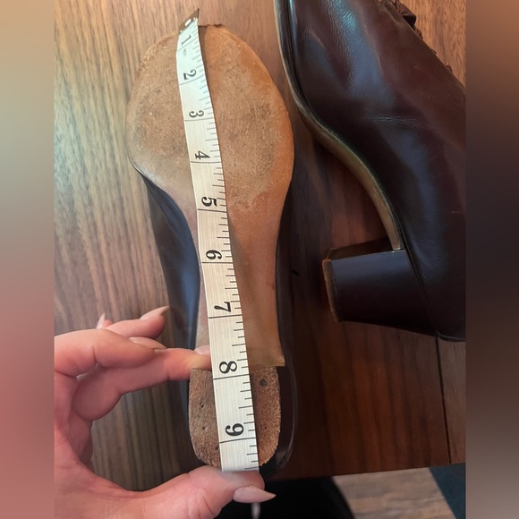 Vintage 1940s No Nonsense Shoes Brown Lace-up - Picture 11 of 12